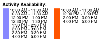 Aerial Adventure Park at Nashville West Color Key