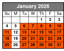 Cheekwood Estate & Gardens January Schedule