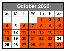 Cheekwood Estate & Gardens October Schedule