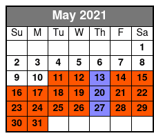 The New Nashville City Tour May Schedule