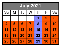 The New Nashville City Tour July Schedule