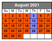 The New Nashville City Tour August Schedule