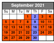 The New Nashville City Tour September Schedule
