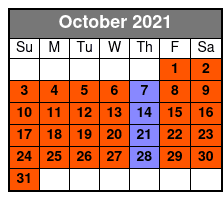 The New Nashville City Tour October Schedule