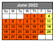 Nashville City Tour June Schedule