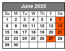 Ray Stevens CabaRay Balcony Seating (Show Only) June Schedule