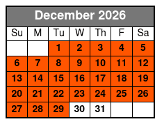 AxeVentures December Schedule