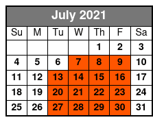 Taste Of Germantown July Schedule
