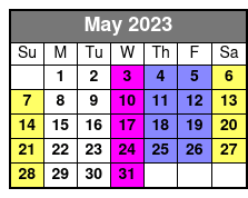 Nashville Tractor Party Tour May Schedule