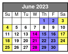Nashville Tractor Party Tour June Schedule