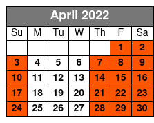 Nashville, TN Carriage Rides April Schedule