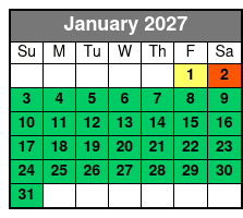 Soul of Music City Tour January Schedule