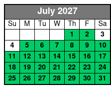 Soul of Music City Tour July Schedule