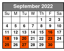 Historic Germantown Food Tour September Schedule