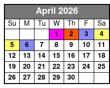 Private Walking Tour Through Colonial Williamsburg and William & Mary College April Schedule