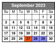 Williamsburg Segway Tours September Schedule