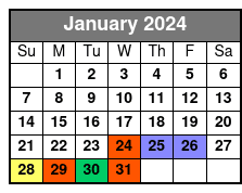 Williamsburg Segway Tours January Schedule