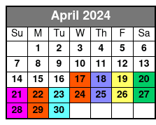 Williamsburg Segway Tours April Schedule