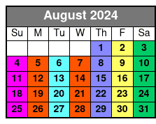 Williamsburg Segway Tours August Schedule