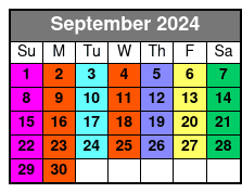 Williamsburg Segway Tours September Schedule