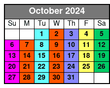 Williamsburg Segway Tours October Schedule