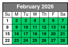 Virginia Capital Trail Segway Tours February Schedule