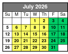 Virginia Capital Trail Segway Tours July Schedule