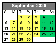 Virginia Capital Trail Segway Tours September Schedule