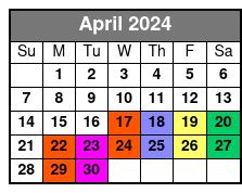 Powhatan Segway Tour April Schedule