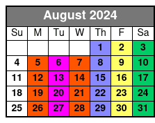 Powhatan Segway Tour August Schedule