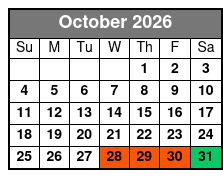 Private Tour of Historic Colonial William and Mary College October Schedule