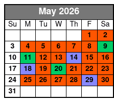 History of Slavery Tour in Williamsburg May Schedule