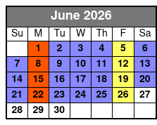 Exclusive Tour of Yorktown Museum, Battlefields & Historic Area June Schedule