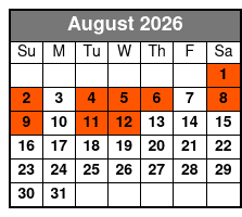 Exclusive Private Jamestown to Yorktown Tour with Surrender Field August Schedule