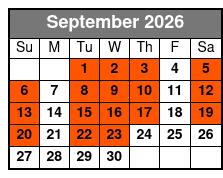 Exclusive Private Jamestown to Yorktown Tour with Surrender Field September Schedule