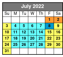 Busch Gardens Williamsburg July Schedule