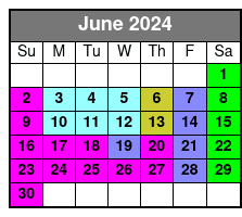 Busch Gardens Single Day Ticket June Schedule