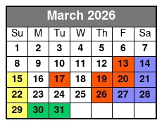 Busch Gardens Single Day Ticket March Schedule