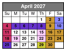 Busch Gardens Single Day Ticket April Schedule