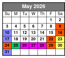 Busch Gardens & Water Country 2 Park 2 Day Combo Ticket May Schedule