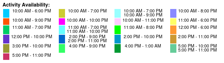 Busch Gardens Virginia: Busch Gardens Williamsburg Hours, Tickets & Info Color Key