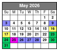 Water Country USA & Busch Gardens Williamsburg 2 Day Ticket May Schedule