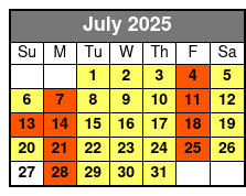 Exclusive Private Tour of the Jamestown Settlement July Schedule