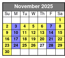 Exclusive Private Tour of the Jamestown Settlement November Schedule