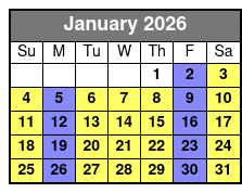 Exclusive Private Tour of the Jamestown Settlement January Schedule