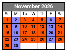 Exclusive Private Tour of the Jamestown Settlement November Schedule