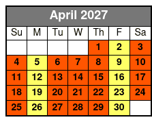 Exclusive Private Tour of the Jamestown Settlement April Schedule
