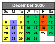 Tour of Jamestown Settlement December Schedule