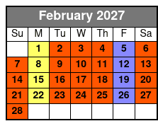 Nps with Historic Jamestowne February Schedule