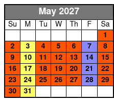 Nps with Historic Jamestowne May Schedule